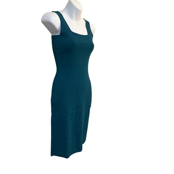 Universal Standard Knit Square Neck Mini Dress Sleevelss Size 4XS US 0 New - Picture 3 of 6